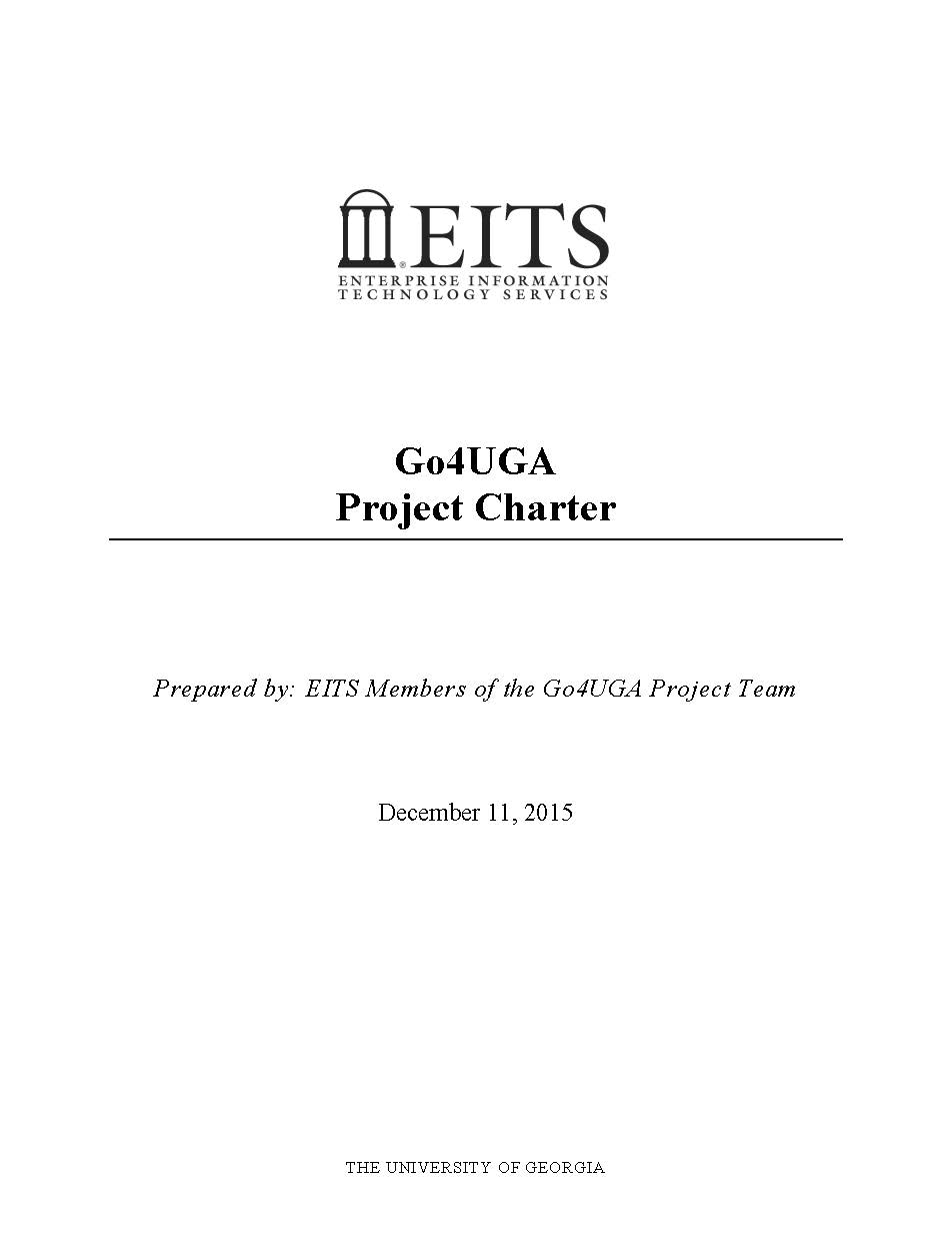 Project Charter